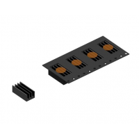 Fischer Elektronik  ICK SMD A 貼片式散熱器，用于電子元件的散熱和熱管理