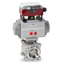 Warex Valve 球閥DBV400，采用法蘭設(shè)計，一側(cè)密封，有自由出口