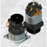 Ankarsrum 通用交流電機(jī)，可提供不同的軸承支架和各種風(fēng)扇設(shè)計