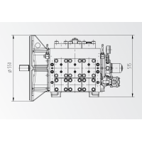 德國hauhinco EHP3K125S高壓柱塞泵應(yīng)用水處理廠